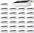 NIORSUN Solar Fence Lights, 24 Pack Solars Deck Light, Warm White Color by NIORSUN