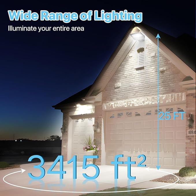 HYPERLITE LED Parking Lot Light - 200W 30000lm UL Listed Led Flood Lights - Image 2