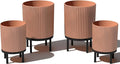 Veradek Demi Series Round Planter w/Stand by VeradekOutdoor