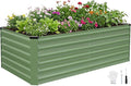 INNO STAGE 6x3x2ft Galvanized Raised Garden Bed, Raised Garden Bed Kit-Metal by INNOSTAGE