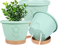 Plant Pots, Flower Pots for Indoor/Outdoor Plants, Self Watering Plastic by Unknown