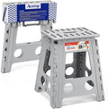 ACSTEP Folding Step Stool 16 Inch Heavy Duty Step Stool Foldable by ACSTEP