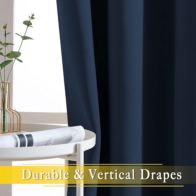 NICETOWN Bedroom Window Treatment Blackout Curtain Panel - Image 6