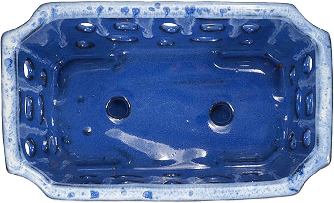 W&W Orchid Pot with Holes and Saucer - Image 5