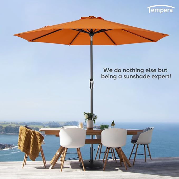 Tempera Patio Market Outdoor Table Umbrella - Image 7