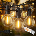 Brightown Outdoor String Lights, 25FT 12+1 G40 Bulbs Shatterproof Patio Lights by Brightown