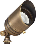 VOLT Fat Boy 12V Brass Outdoor Spotlight by VOLT