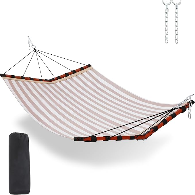 TegerDeger 12FT 2 Person Hammock Large Hammock Quick Dry 450LB Capacity by Tegerdeger