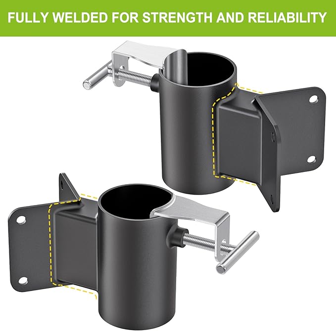 Heavy Duty Deck Railing Umbrella Holder, Patio Umbrella Stand - Image 5