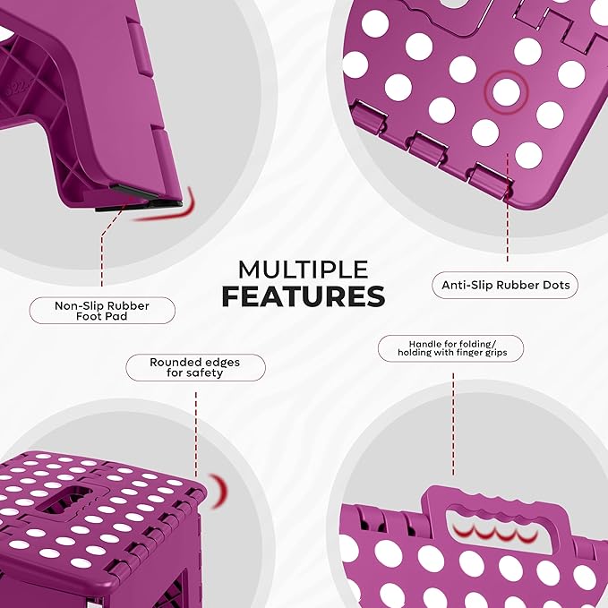 Utopia Home Folding Step Stool - Image 4
