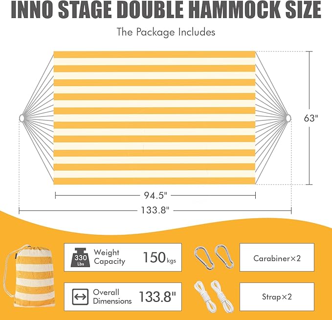 INNO STAGE Brazilian Double Hammocks - Image 2