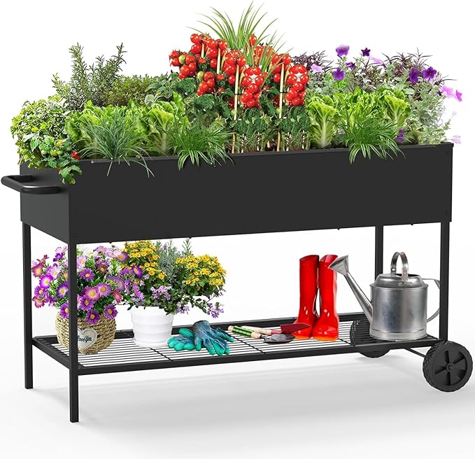 51 × 26 × 31.5 Inches Raised Garden Bed by Unknown