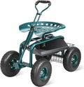 VEVOR Garden Cart Rolling Workseat by VEVOR