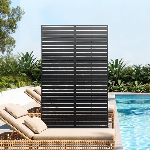 VEVOR Metal Privacy Screen, Garden Divider Panel - Image 8