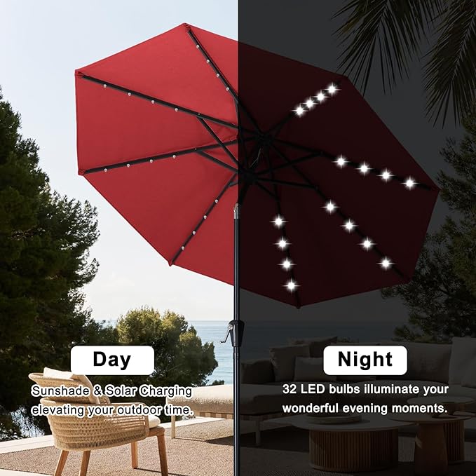 ABCCANOPY Durable Solar Led Patio Umbrellas - Image 4