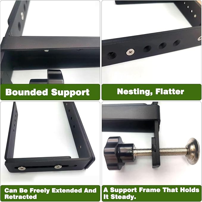 Window Box Brackets for Railing Adjustable Planter Box Brackets Flower Box - Image 2