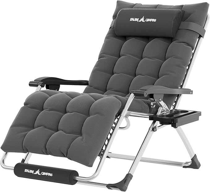 UDPATIO Oversized Zero Gravity Chair 29In XL Patio Reclining Chair by UDPATIO