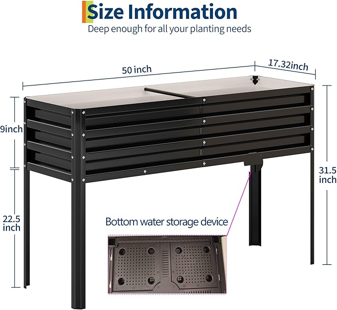 Galvanized Raised Garden Bed - Image 2