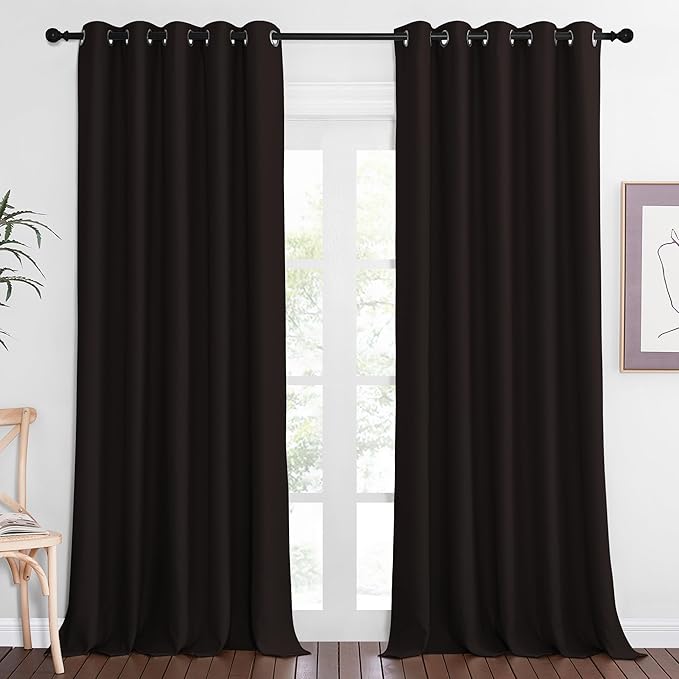 NICETOWN Patio Blackout Curtain Panels by NICETOWN