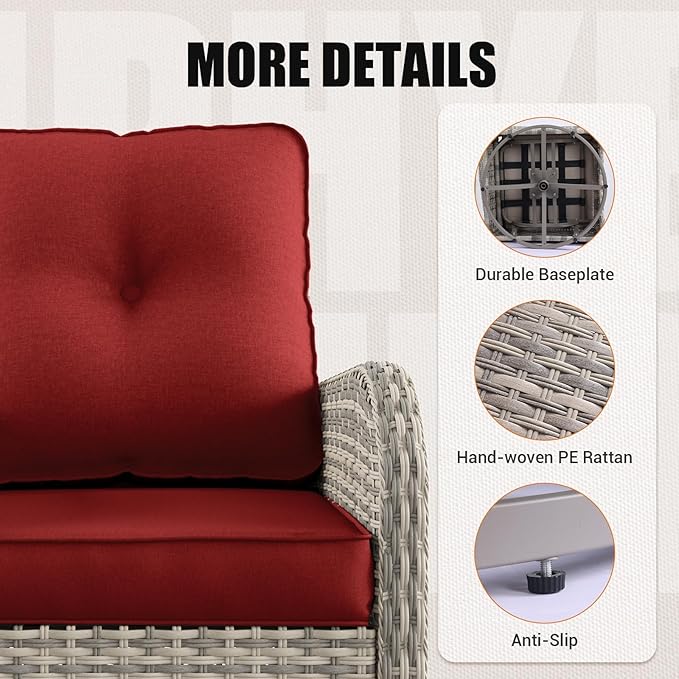 10-Piece Outdoor Patio Furniture Set - Image 9