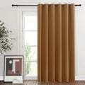 NICETOWN Sliding Door Curtains 84 inches Long, Grommet Blackout Thermal Patio by NICETOWN