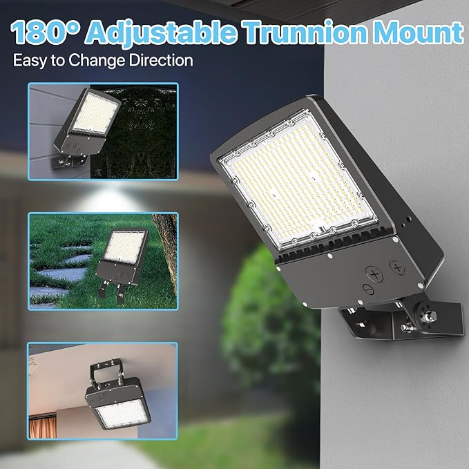 HYPERLITE LED Parking Lot Light - 200W 30000lm UL Listed Led Flood Lights - Image 4
