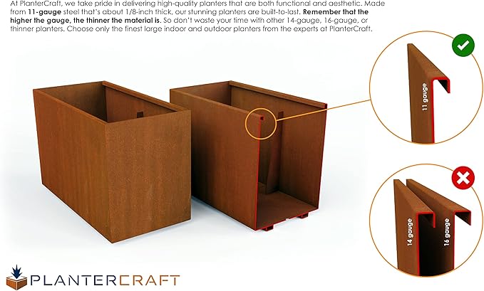 Plantercraft Large Rectangular Planter - Image 4