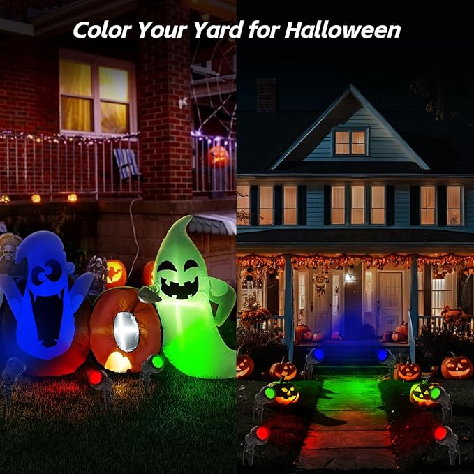 Spotlight Outdoor – 120V Plug-In, 6500K Cool White LED Landscape Lighting - Image 5