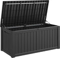 Outdoor Storage Box, Resin Deck Boxes Indoor and outdoor, Waterproof Storage by NBYSGO