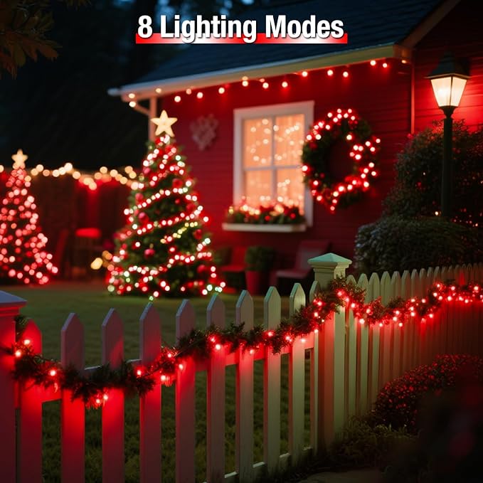 btfarm 4 Pack Solar String Lights Outdoor - Image 5