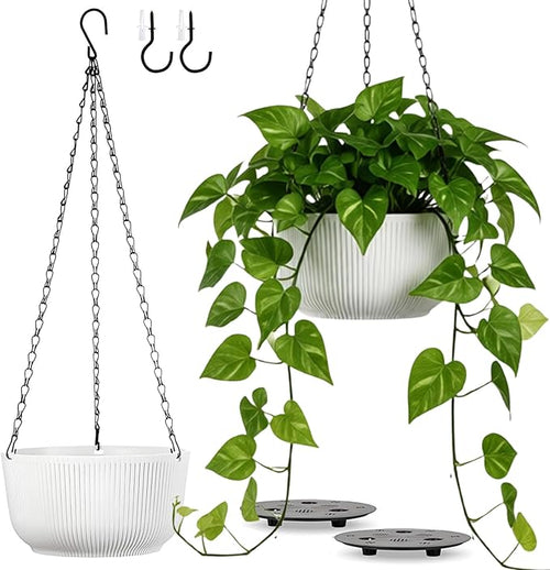 10 Inch Hanging Planters for Outdoor Indoor Plants by Unknown
