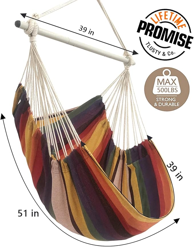 MIZTLI Hammock Chair Swing Indoor Hammock - Image 4