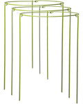 3-Pack Heavy Duty Plant Support Stakes, Metal Plant Ring Cages by Unknown