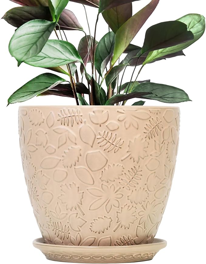 10inch Retro Ceramic Planter by Bestseler