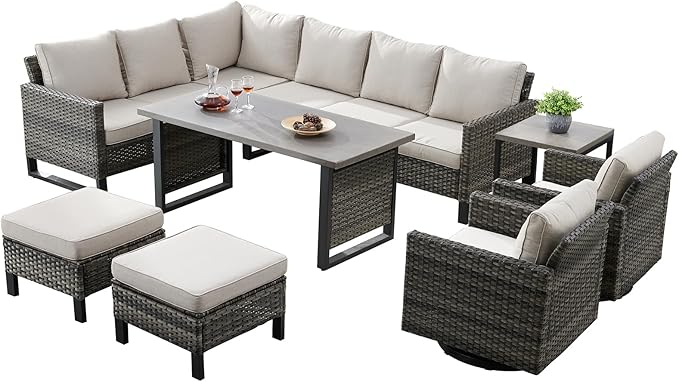 Belord Patio Sectional Furniture Set by Belord