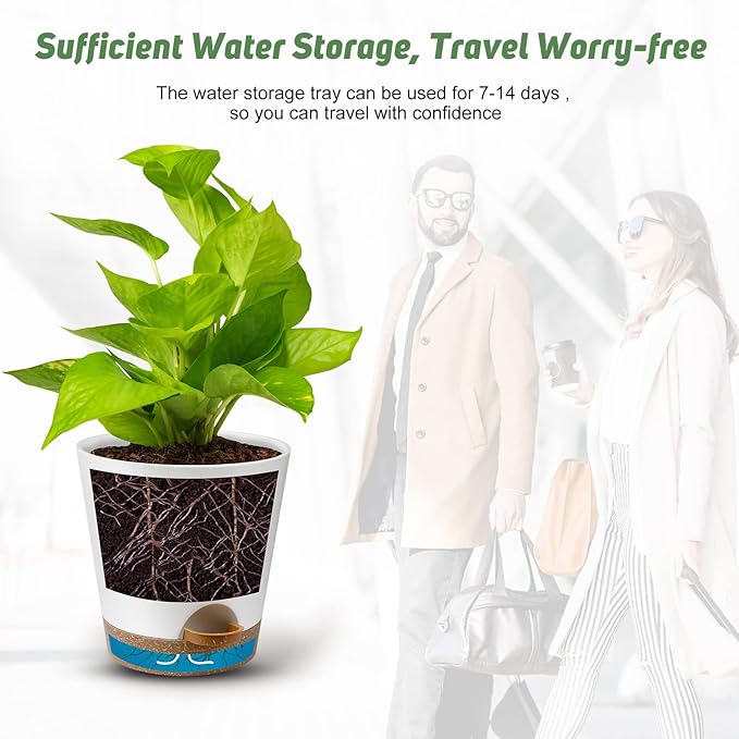 Indoor Self Watering Planters - Image 6