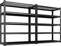 Set 2 Garage Shelving-3000 lbs 5 Tier Storage Shelves, Adjustable Heavy Duty by Unknown