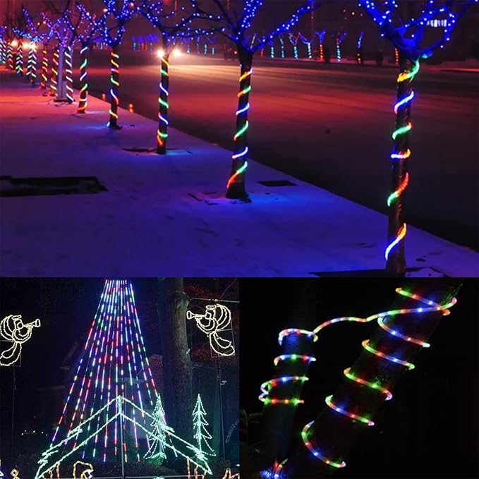 50ft 360 LED Rope Lights Outdoor, Connectable and Flexible Tube Lights - Image 6