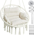 Greenstell Hammock Chair, Macrame Swing Chair by Greenstell