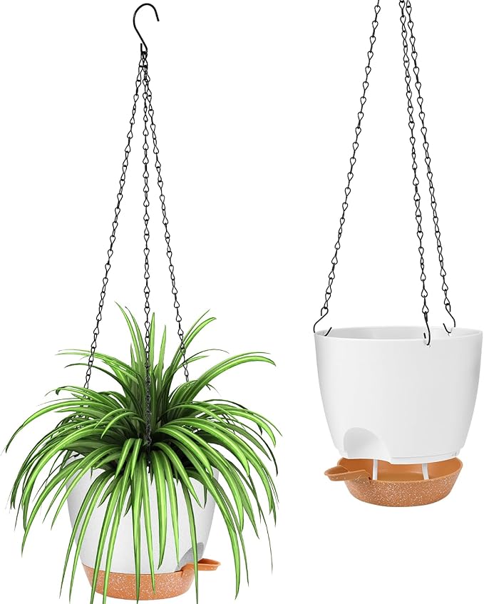 GARDIFE hanging planter, 8 inch hanging planters by GARDIFE