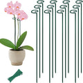 36” Tall Plant Stakes, 12 Pack Plant Support Stakes, 6mm Heavy-Duty Metal by SYITCUN