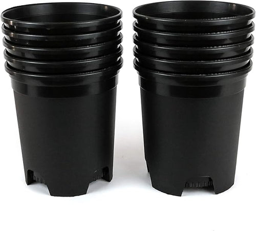 1 Gallon Nursery Pot Plastic Planters - Image 2