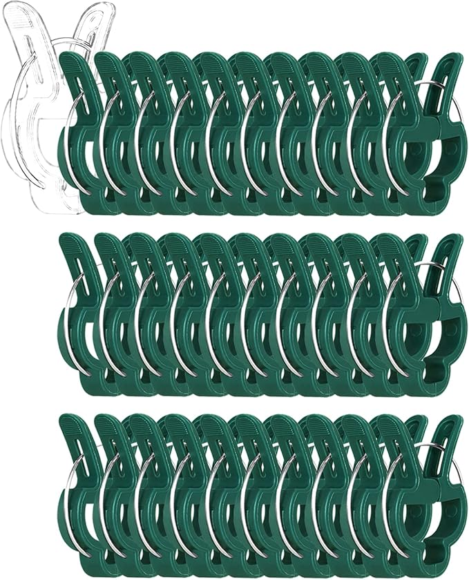 30 Pcs trumpet 1 inch Plant Support Clips, Flower and Vine, Garden Tomato Plant by Yinghezu