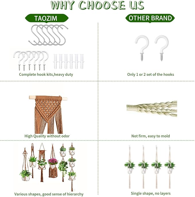 Macrame Plant Hangers - Image 5