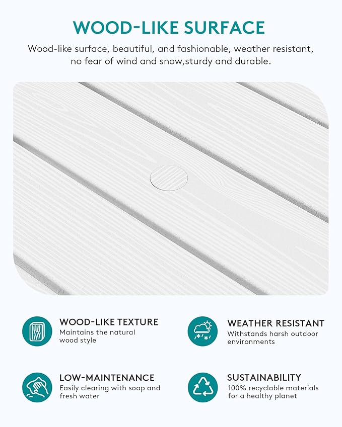 SERWALL Outdoor Coffee Table - Image 4