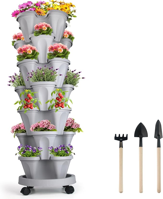 DUNCHATY Stackable Planter by DUNCHATY