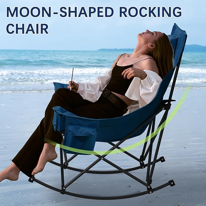 Oversized Rocking Camping Chair - Image 7