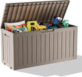 75 Gallon Resin Deck Box, Lockable Patio Outdoor Storage Box by OutdoorLivingPerfected