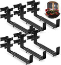 6 Pcs Window Box Brackets Adjustable Planter Box Brackets Heavy Duty Deck by Unknown