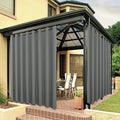 BONZER Waterproof Indoor/Outdoor Curtains by Bonzer